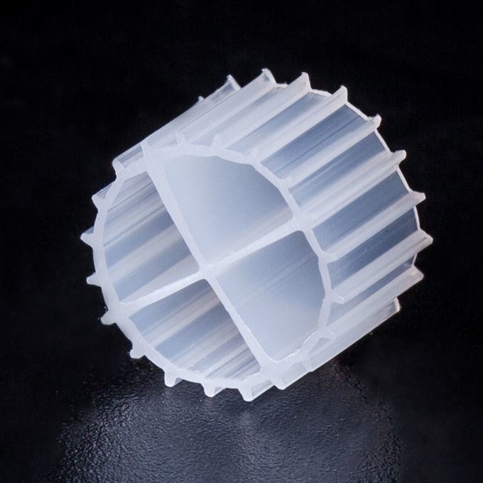 Saving Space MBBR biopipe Fliter Media PE63 For Waste Water Treatment / RAS With White Color AÂ²/O technology 1