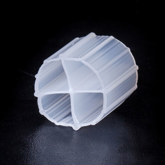 Saving Space MBBR biopipe Fliter Media PE63 For Waste Water Treatment / RAS With White Color AÂ²/O technology 0