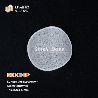 खरीदें White Color Mbbr Filter Media with Virgin HDPE Material Ras Biochip online manufacture