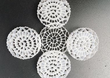 खरीदें 25*5mm K3 फिल्टर मीडिया एचडीपीई सामग्री Ifas प्रक्रिया MBBR बायोबॉल online manufacture
