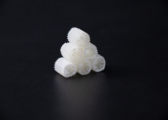 एरोबिक टैंक एमबीबीआर प्रौद्योगिकी के लिए सफेद HIPS K1 फिल्टर मीडिया