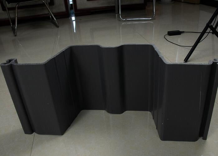 शून्य विषाक्त कोटिंग्स पीवीसी शीट ढेर ग्रे रंग नदी संरक्षण के लिए