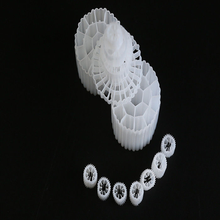 K1 K3 K5 MBBR बायो मीडिया फ्लोटिंग लॉन्ग लाइफ नेचुरल कलर 12mm X 9mm