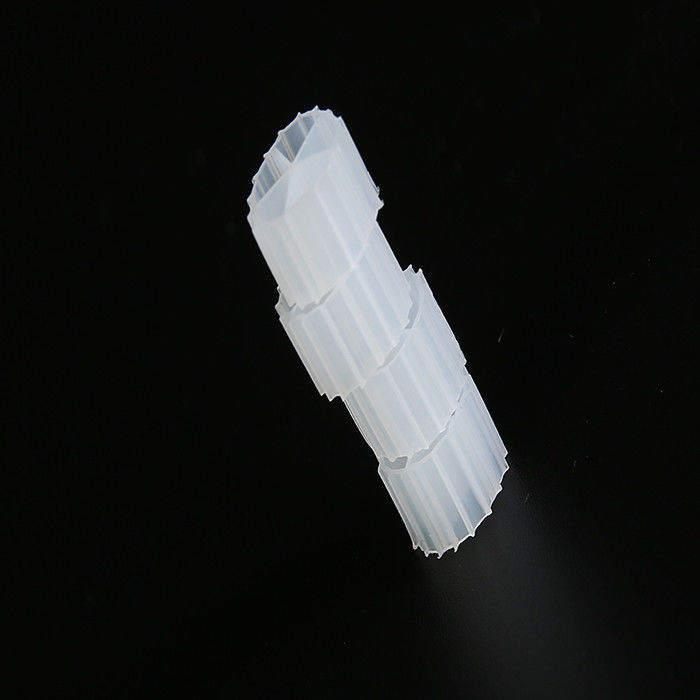 हाइड्रोफिलिक एमबीबीआर प्लास्टिक फिल्टर मीडिया कम ऊर्जा खपत