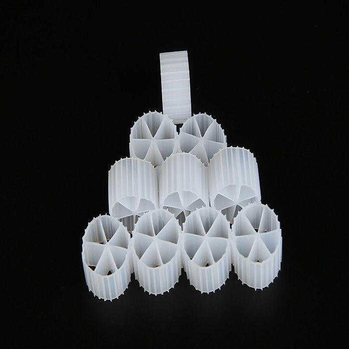 पर्यावरण के अनुकूल जल शुद्धिकरण MBBR बायो मीडिया संरक्षण प्रौद्योगिकी Long Life Span White