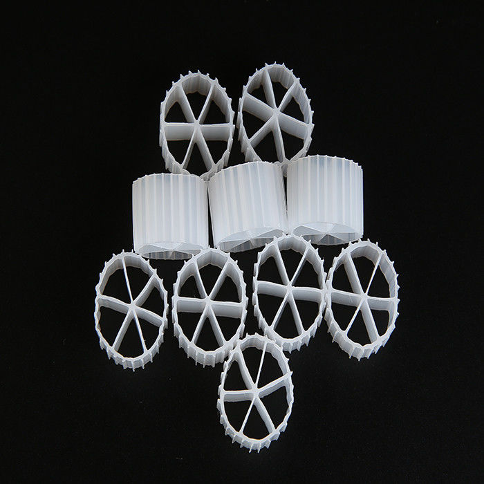 पर्यावरण के अनुकूल जल शुद्धिकरण MBBR बायो मीडिया संरक्षण प्रौद्योगिकी Long Life Span White