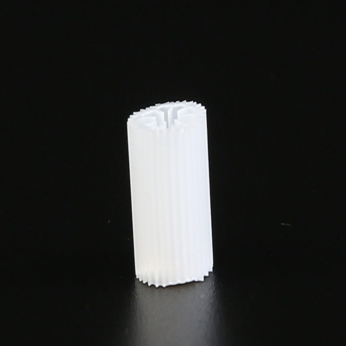 फ्लोटिंग फिल्टर मीडिया HIPS MBBR फिल्टर मीडिया 5mm X 10mm 7 छेद संख्या