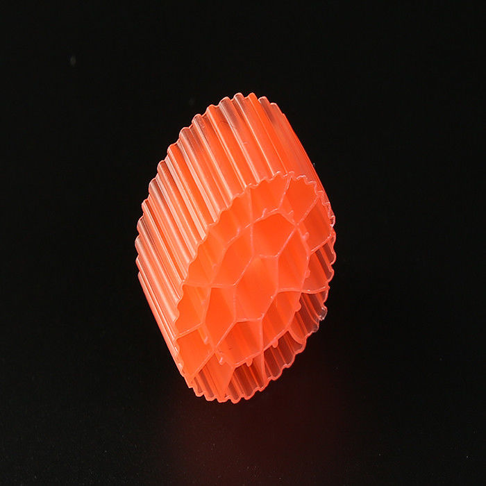 अंतरिक्ष की बचत लाल फ्लोटिंग फिल्टर मीडिया K3 फिल्टर मीडिया सदमे प्रतिरोध