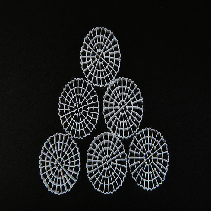 स्व-सफाई प्लास्टिक MBBR K5 बायोसेल फिल्टर मीडिया अपशिष्ट जल उपचार के लिए चीन निर्माता बायोसेल निर्यातक