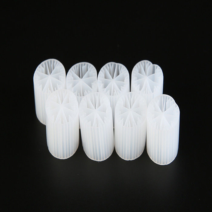 एचडीपीई प्लास्टिक फिल्टर मीडिया MBBR FOR RAS SYSTEM Long Life Span मीडिया