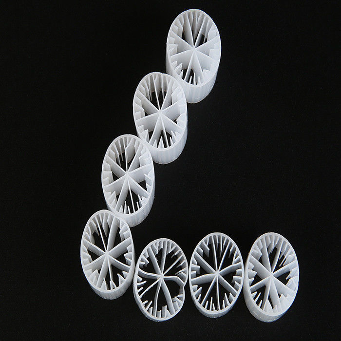 अच्छा सतह क्षेत्र बायोसेल फिल्टर मीडिया जलीय कृषि बायोफिल्टर एचडीपीई सामग्री