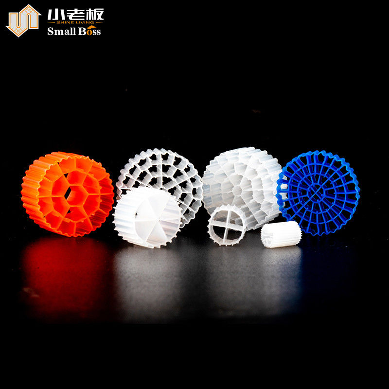 सफेद रंग का एमबीबीआर मीडिया बड़ा एरा के3 अधिकतर एनाएरोबिक टैंक के लिए आदर्श एमबीबीआर वाहक सीओडी बोड हटाने के लिए