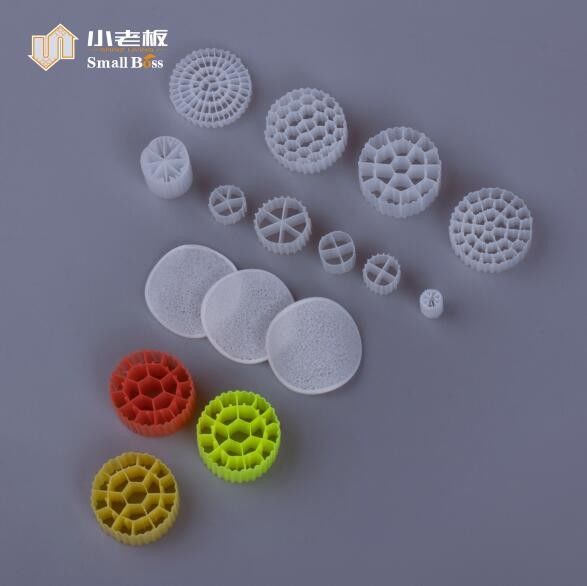 25*10mm FDA 800M2/M3 BIOCELL बायोट्यूब फ्लोटिंग कैरियर mbbr फिल्टर