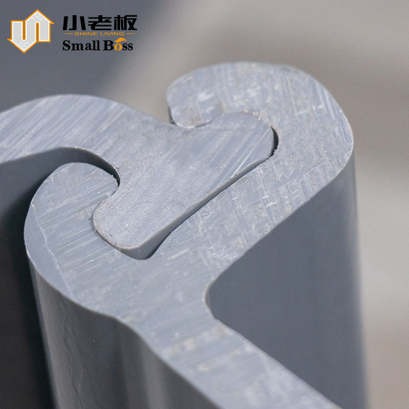 SZ457 मजबूत और टिकाऊ समर्थन दीवारों के लिए 11 मिमी मोटाई के साथ पीवीसी शीट ढेर