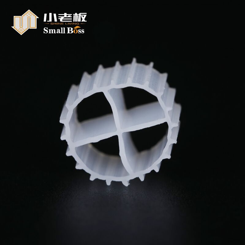 एचडीपीई लघु आकार K1 बायो फिल्टर मीडिया 900m2 / M3 सतह क्षेत्रफल 11*7mm आकार