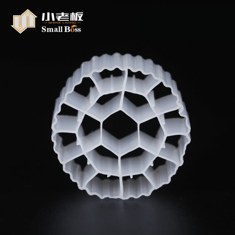 सफेद एमबीबीआर फिल्टर मीडिया K3 एचडीपीई आरएएस मीडिया फ्लोटिंग