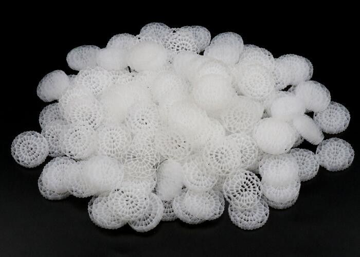 औद्योगिक जल उपचार बायोसेल फिल्टर मीडिया भूमि आधारित एमबीबीआर फ्लोटिंग वाहक