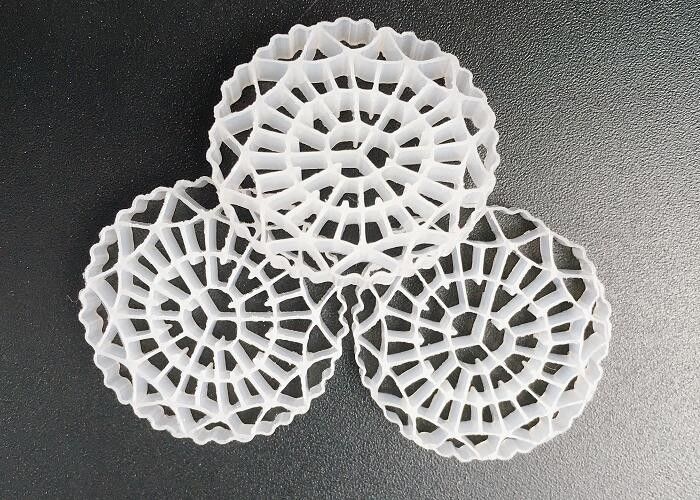 कैड बॉड रिमूवल एचडीपीई प्लास्टिक एमबीबीआर बायो फिल्टर मीडिया अपशिष्ट जल उपचार के लिए