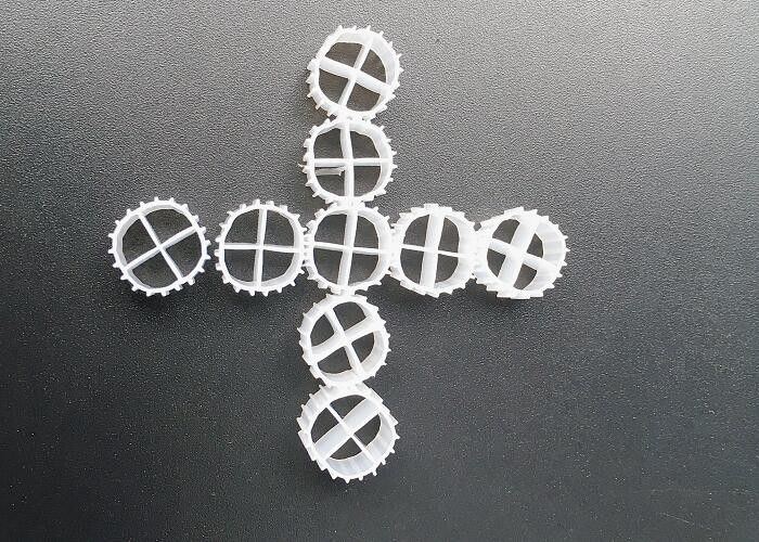 अच्छा प्रभाव प्रतिरोध कोई फ्लोटिंग फिल्टर मीडिया चल बिस्तर बायोफिल्टर स्वयं सफाई