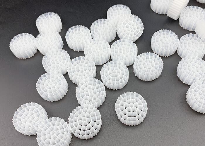 एमबीबीआर बायो बॉल सीवेज ट्रीटमेंट प्लास्टिक फिल्टर मीडिया 25*10एमएम