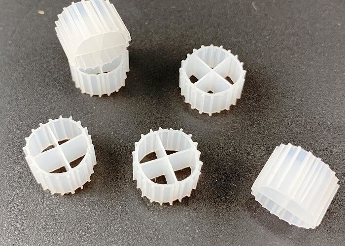 रास जलीय कृषि प्रणालियों के लिए mbbr kaldnes k1/k3 मीडिया फ़िल्टर तकनीक के साथ अपशिष्ट जल उपचार संयंत्र