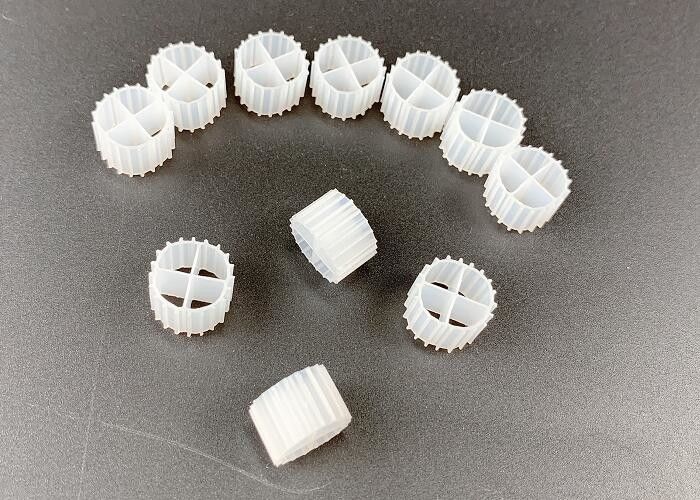 वर्जिन एचडीपीई व्हाइट 11 एमएम बायो फिल्टर मीडिया डेनिट्रीफिकेशन के लिए