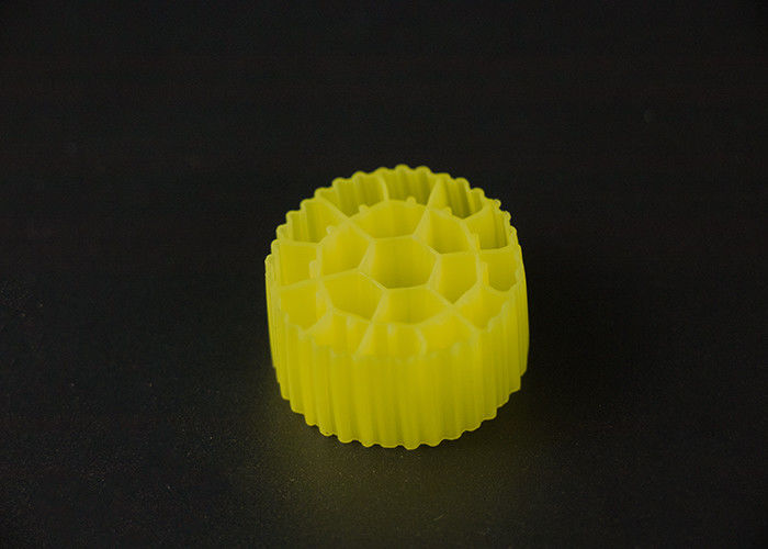 सफेद रंग MBBR फिल्टर मीडिया K3 बायो मीडिया कुंवारी एचडीपीई के साथ अच्छा प्रभाव प्रतिरोध