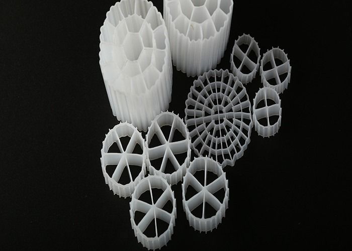 स्व-स्वच्छता मछली पालन K1 फिल्टर मीडिया MBBR फिल्टर मीडिया 19 छेद संख्या