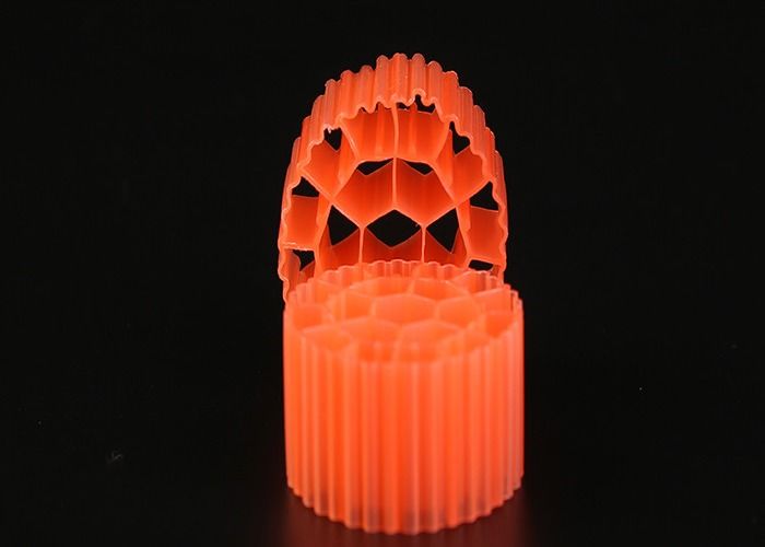 झटके प्रतिरोधी PE07 फ्लोटिंग फिल्टर मीडिया K1 माइक्रो मीडिया 35mm X 18mm