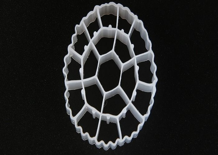 सफेद रंग MBBR फिल्टर मीडिया K3 बायो मीडिया कुंवारी एचडीपीई के साथ अच्छा प्रभाव प्रतिरोध