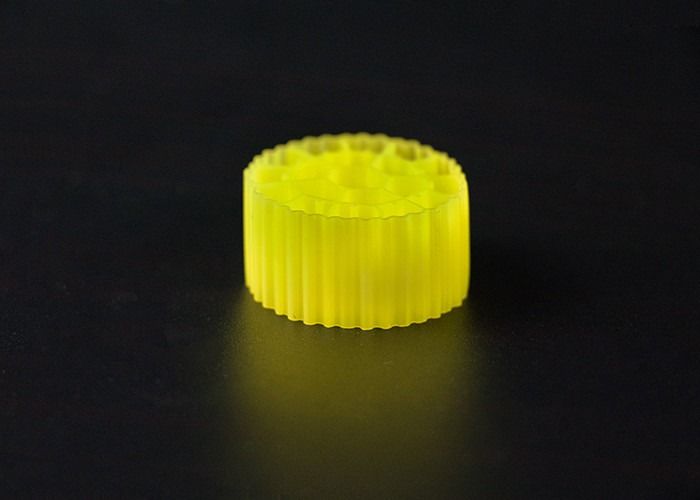 सफेद रंग MBBR फिल्टर मीडिया K3 बायो मीडिया कुंवारी एचडीपीई के साथ अच्छा प्रभाव प्रतिरोध