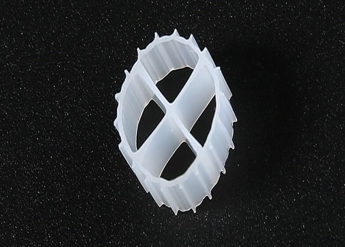 सीवेज ट्रीटमेंट मूविंग बेड फिल्टर मीडिया बायोपाइप कम ऊर्जा खपत फैब मीडिया k1 11*7 मिमी सफेद रंग