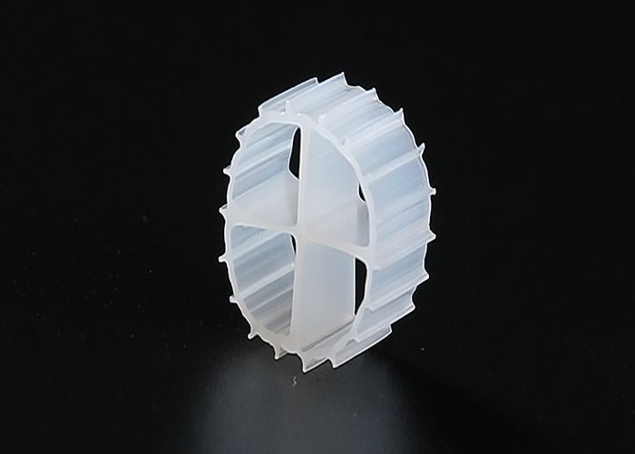 सीवेज ट्रीटमेंट मूविंग बेड फिल्टर मीडिया बायोपाइप कम ऊर्जा खपत फैब मीडिया k1 11*7 मिमी सफेद रंग