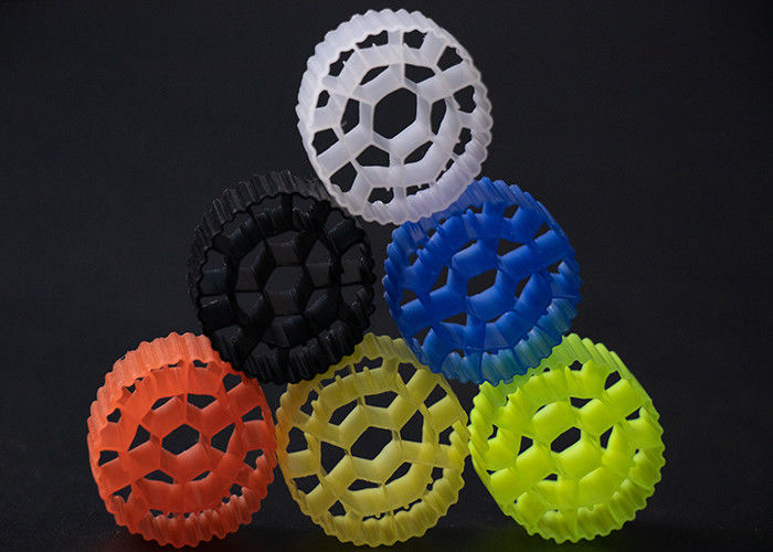 PE05 K3 गतिविधि फ्लोटिंग Mbbr वाहक सफेद रंग Hdpe