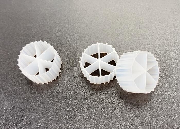 बायोसेल बायो कैरियर पीई04 6 कमरे एमबीबीआर बायो बॉल्स एनाएरोबिक टैंक के लिए फिल्टर मीडिया