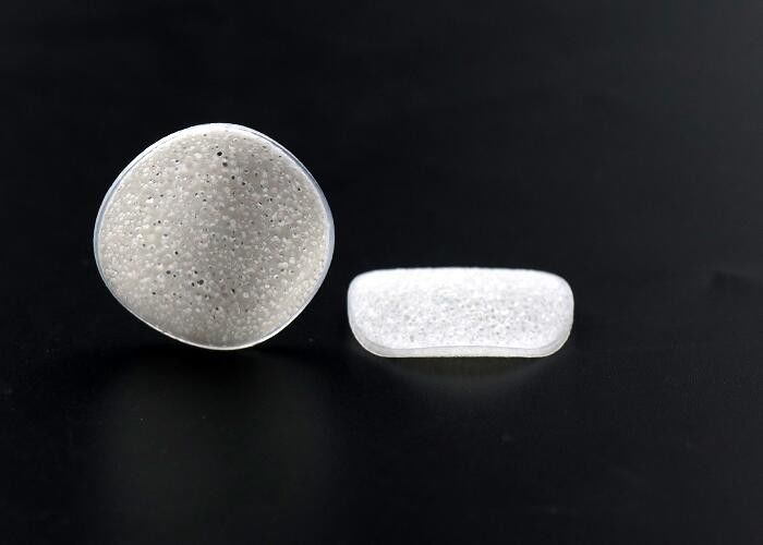 जैव चिप्स जैविक बायोट्यूब फिल्टर मीडिया सफेद रंग गोल सपाट टुकड़े